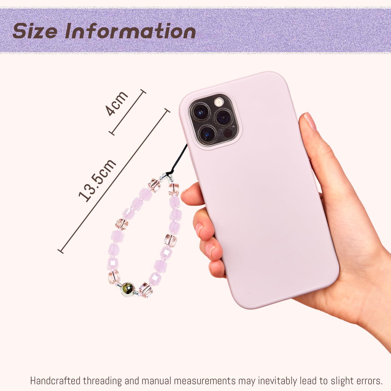 Y2K Cute Short Beaded Phone Charm Lanyard for Bags Cameras Keychains image 5