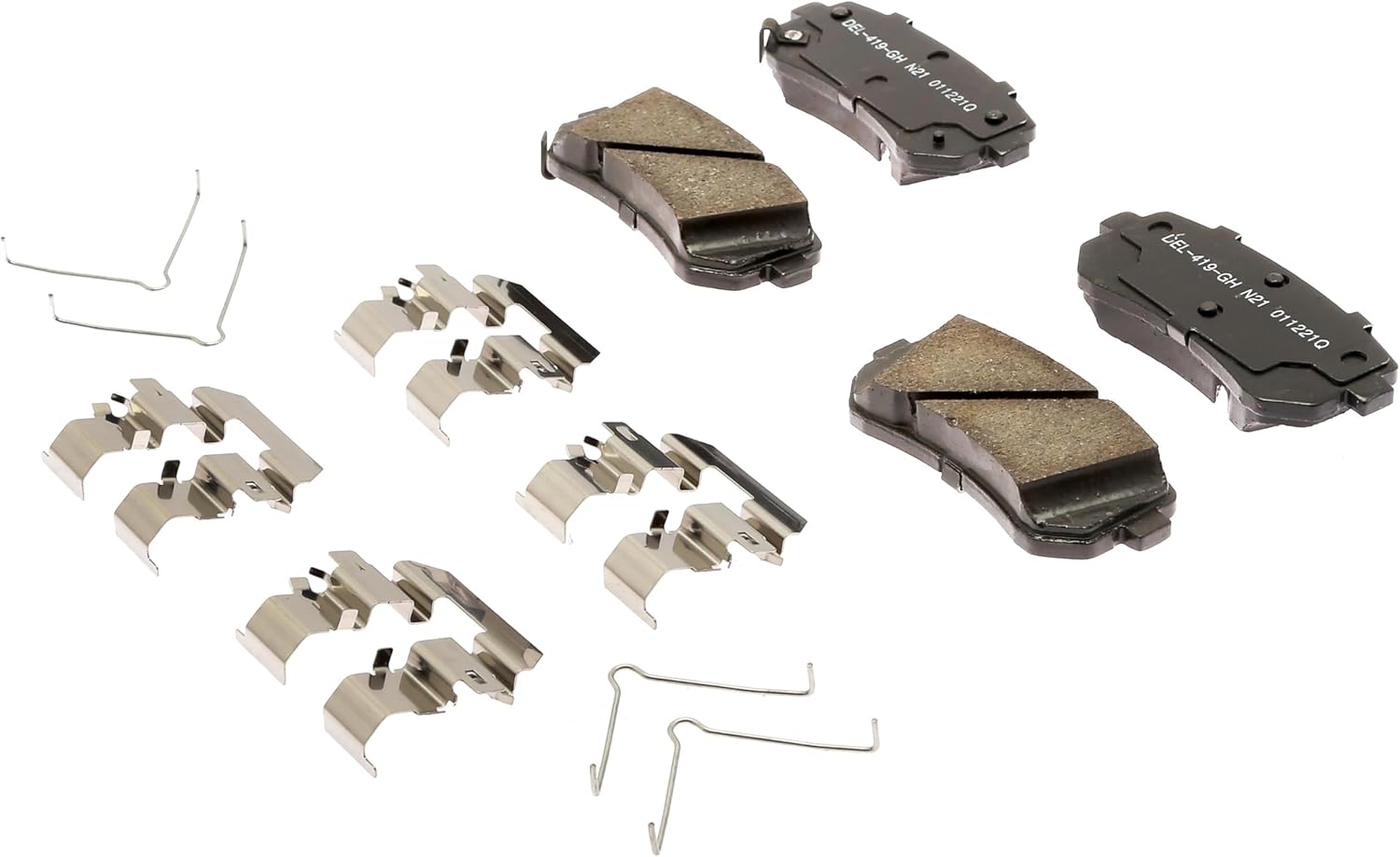 ACDelco Gold 17D1829CHF1 (19428150) Ceramic Rear Disc Brake Pad Kit