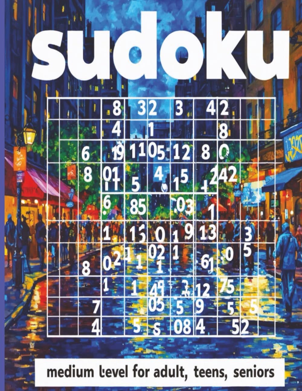 SUDOKU: Medium level for adult, teens and seniors