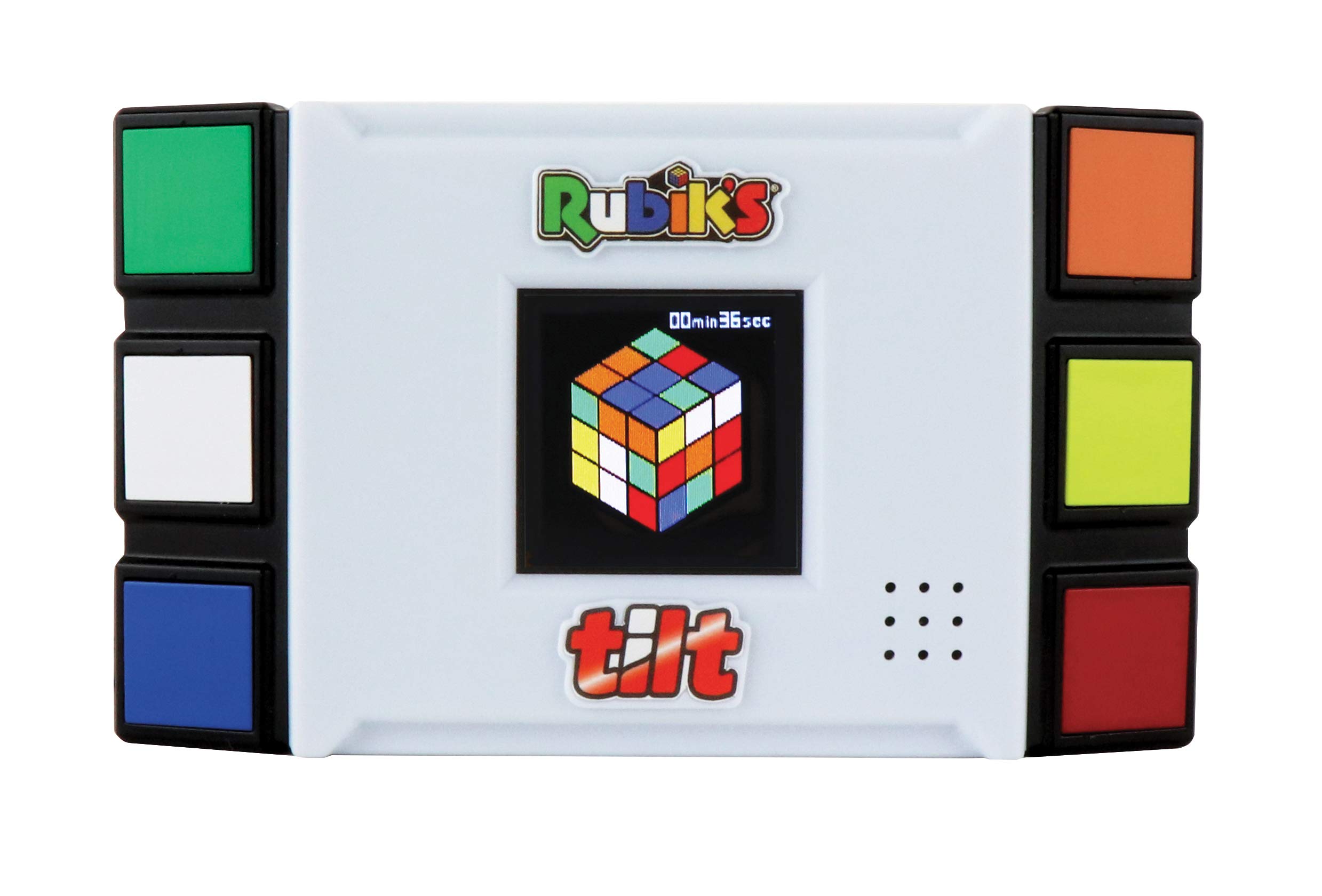 IDEAL , Rubik's Tilt Electronic Game: Twist, Turn, Learn , Brainteaser Puzzles , Ages 8+