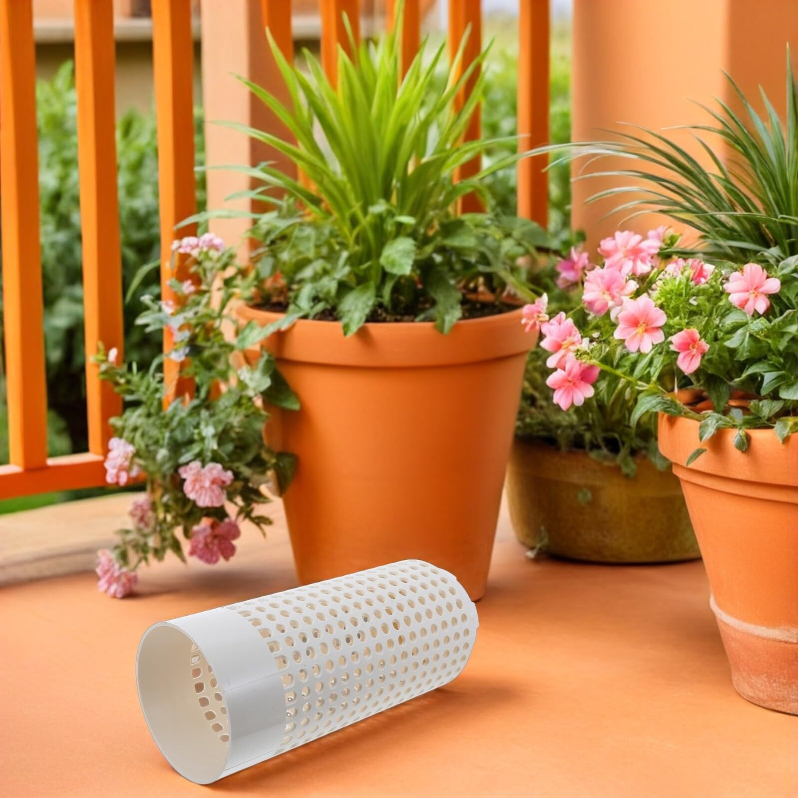 Gatuida Contenedores de Compostaje para Lombrices 2 Unidades, Caja de Compostaje para Restos de Cocina y Jardín, Plástico Sellado Resistente para Compostador Enterrado y Exterior,