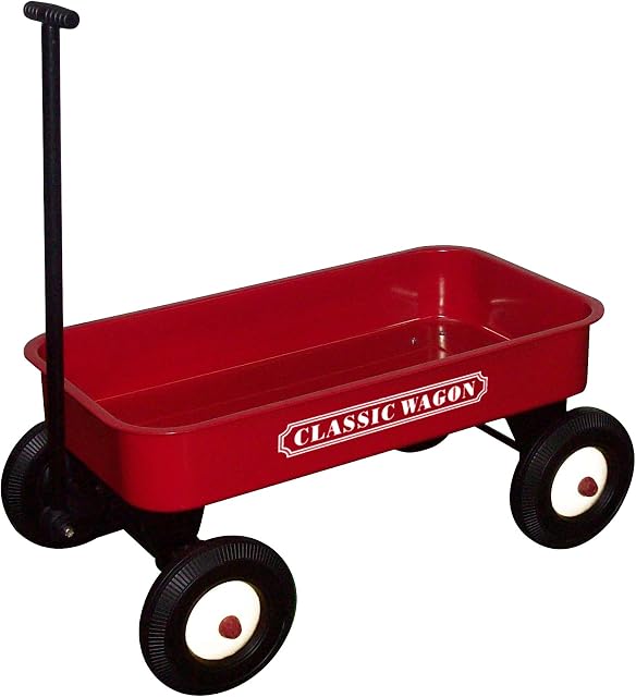 Great Gizmos Red Classic Pull Cart