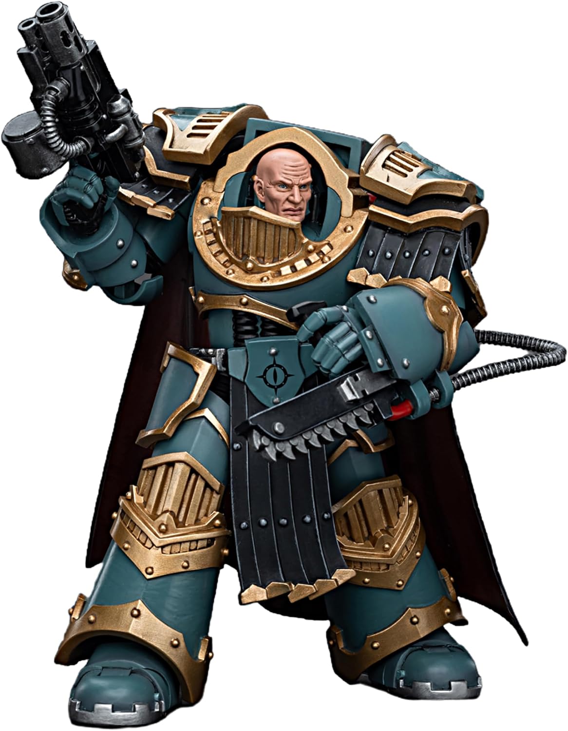 JOYTOY Warhammer 40k The Horus Heresy Sons of Horus Legion Praetor with Power Fist 1/18 Scale Collectible Action Figure