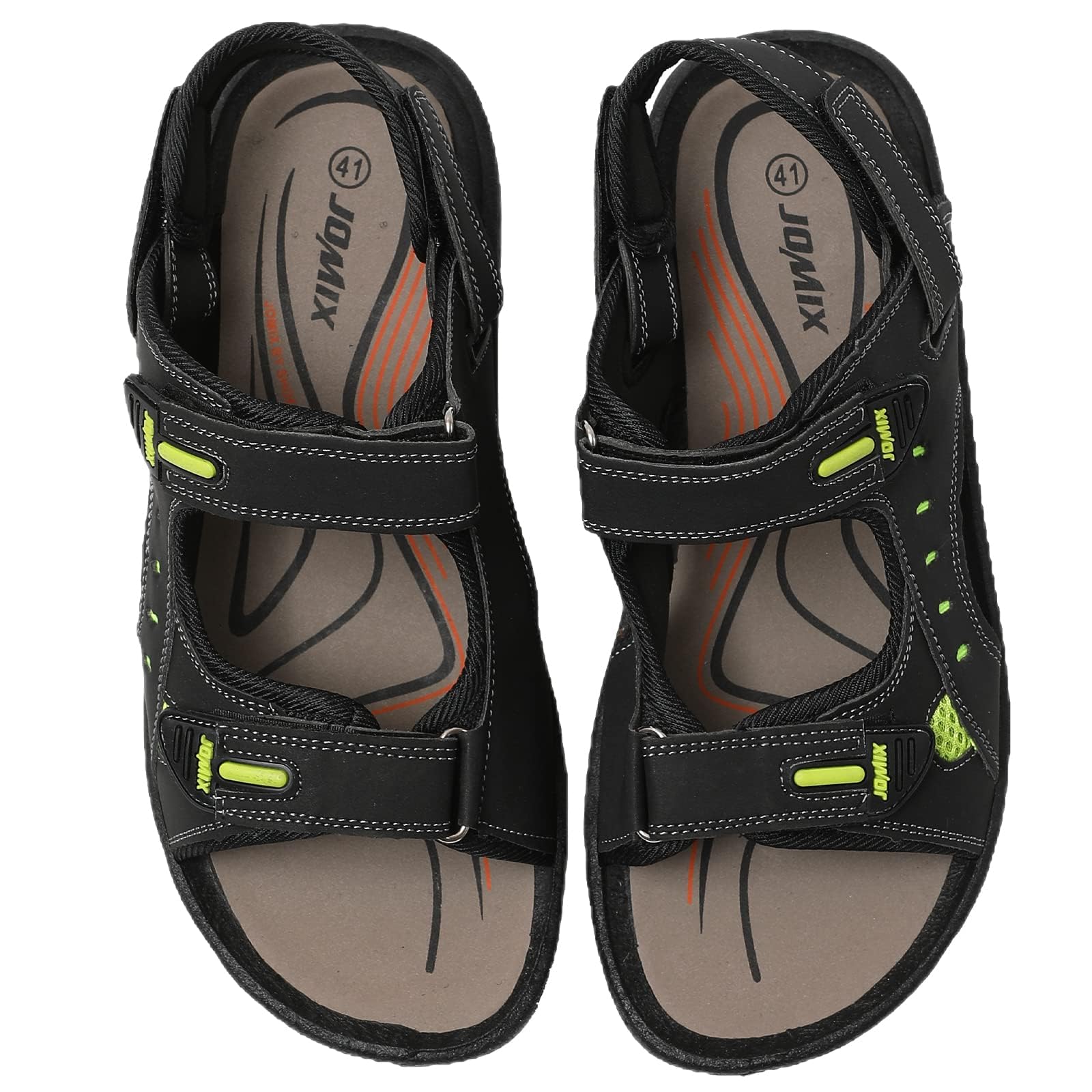 JOMIX Sandales Homme Sandales de Randonnée Sandales Homme d'été Chaussures de Marche Homme pour Extérieur Sport