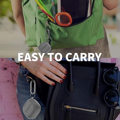 Miniatura 5 de AIIKO Funda compatible con Galaxy Buds 2 Pro 2022Galaxy Buds 2Pro Case 2021Galaxy Buds Live Case 2020 Funda protectora transparente de TPU suave a