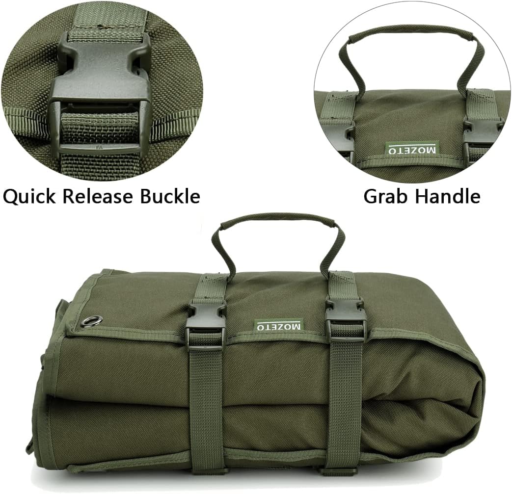 MOZETO Shooting Mat Extra Large Durable Shooting Mats Prone Padded Hunting Accessories for Range Hunting