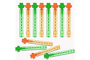 St. Patrick's Day Party Favors: 32 Goodie Bag Filler Bubbles for Kids