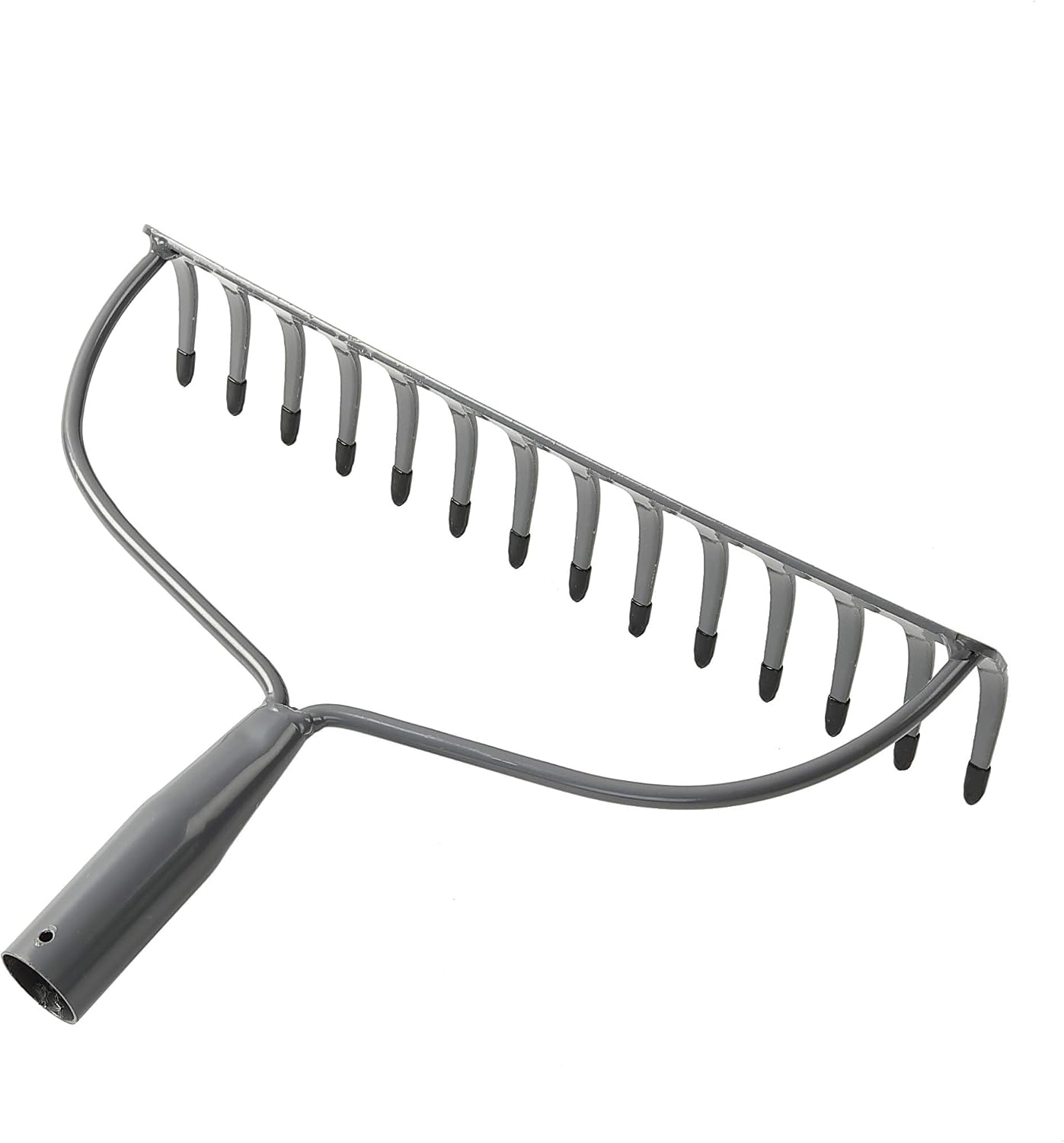 HOSKO 5FT Bow Rake,60 inches L Handle x 13.5 inches W Head Metal Bow Rake with Heavy Duty Construction for Gardening, Land Management, Yard Work, Farming and Outdoor