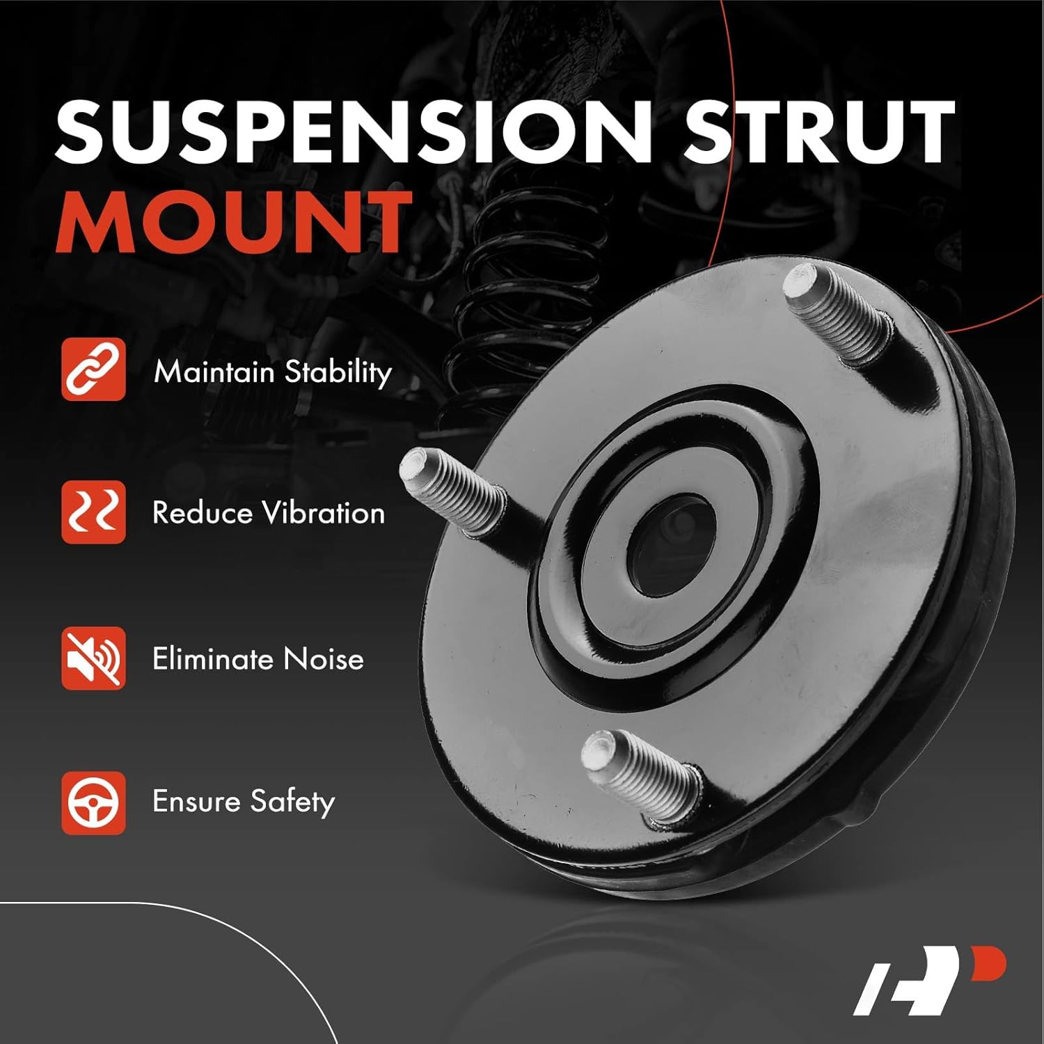 A-Premium Front Suspension Strut Mount Compatible with Toyota Tacoma 1995-2004 2.4L 2.7L 3.4L