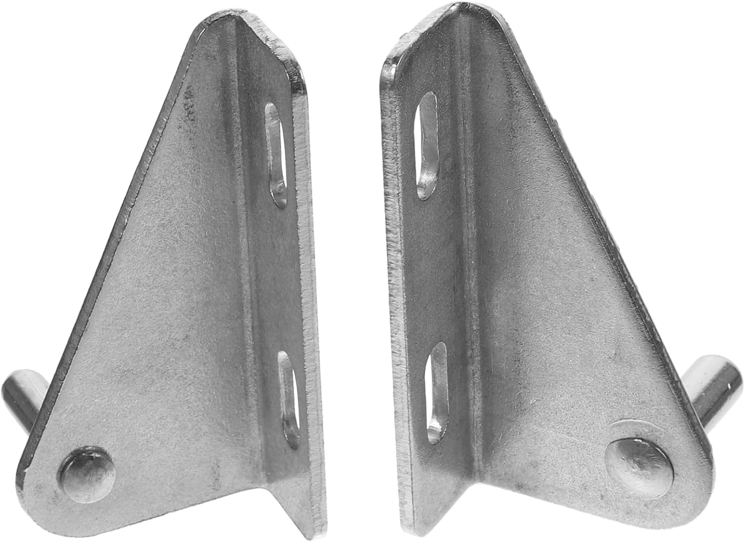 2pcs Stainless Steel Freezer Door Hinges Professional Refrigerator Hinges Durable Anti Small Fridge Accessories for Long-Lasting Performance