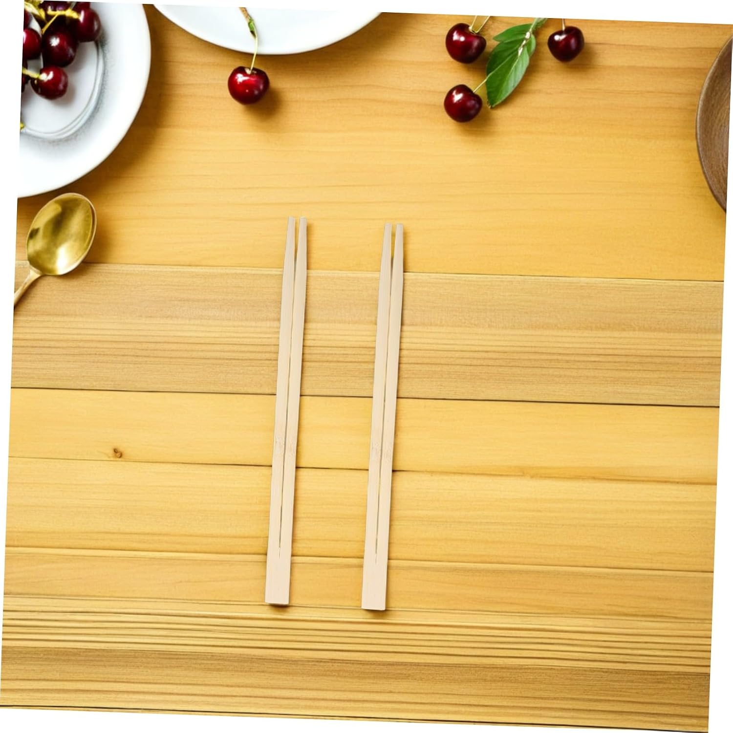 Disposable Chopsticks with Beige Eco-friendly Material Individually Wrapped 300 Pairs Single-use Convenience for Takeout and Catering for Sushi and Noodles in Cafes or Sushi