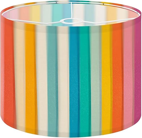 Vista 10 de Pantallas de lámpara para lámparas de pie, lámparas de mesa, lámparas de mesa de 11 x 11 x 8.9 pulgadas, repuesto de lino grande, fácil montaje