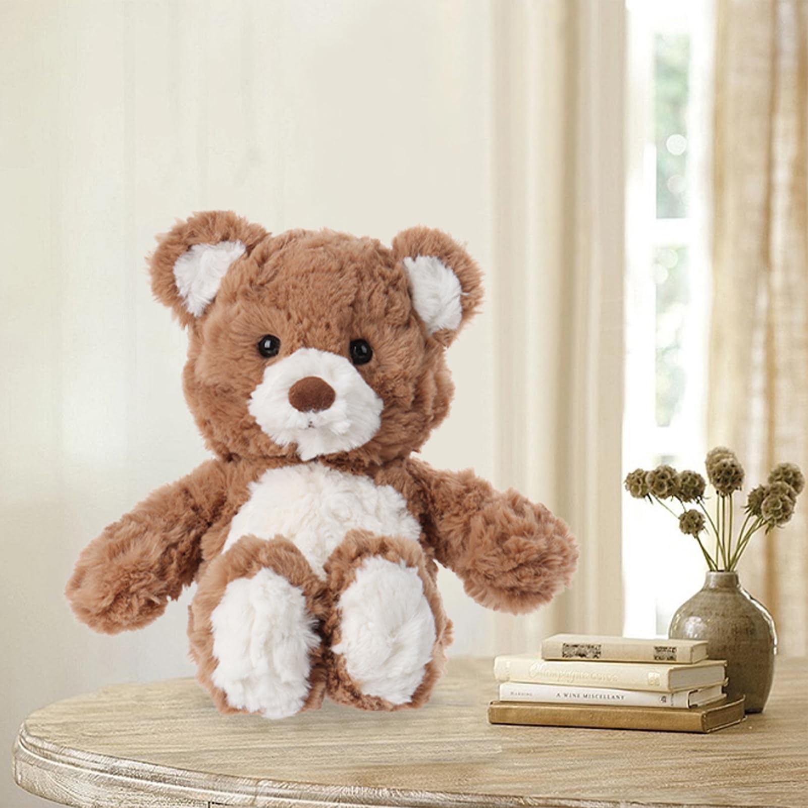 Apricot Lamb Toys - Peluche Orso Pesca Morbido 20 Cm: Compagno Di Giochi Soffice Per Bambini