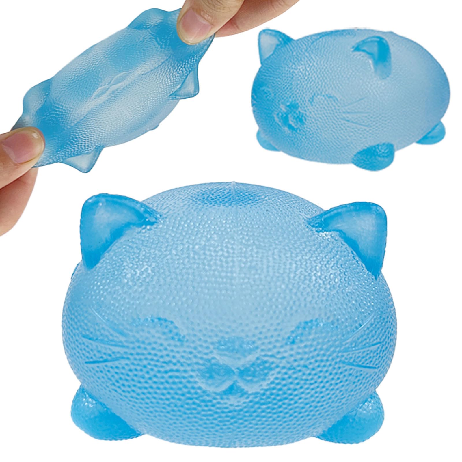 Photo 1 of YVBBHE Gummy Kitty & Sugar Ball Squeeze Toys - Blue