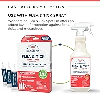 Vista 6 de Wondercide - Repelente contra pulgas y garrapatas para perros - Repelente de pulgas, garrapatas y mosquitos, prevención para perros con aceites