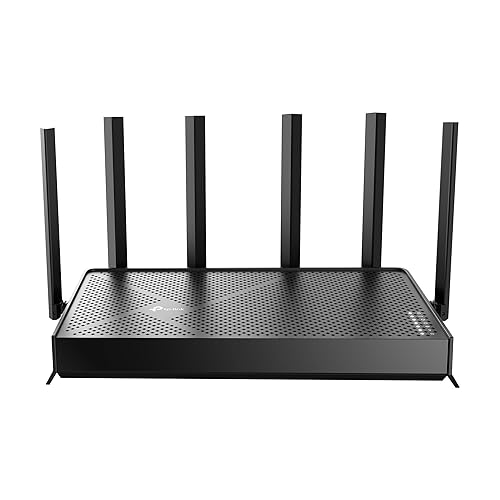 TP-Link Tri-Band BE9700 WiFi 7 Router Archer BE600 | 10G WAN/LAN +2.5G WAN/LAN +3× 2.5G LAN Ports, New 320Mhz Channel | Covers up to 2,600 Sq. ft and 120 Devices|VPN, HomeShield for Network Security