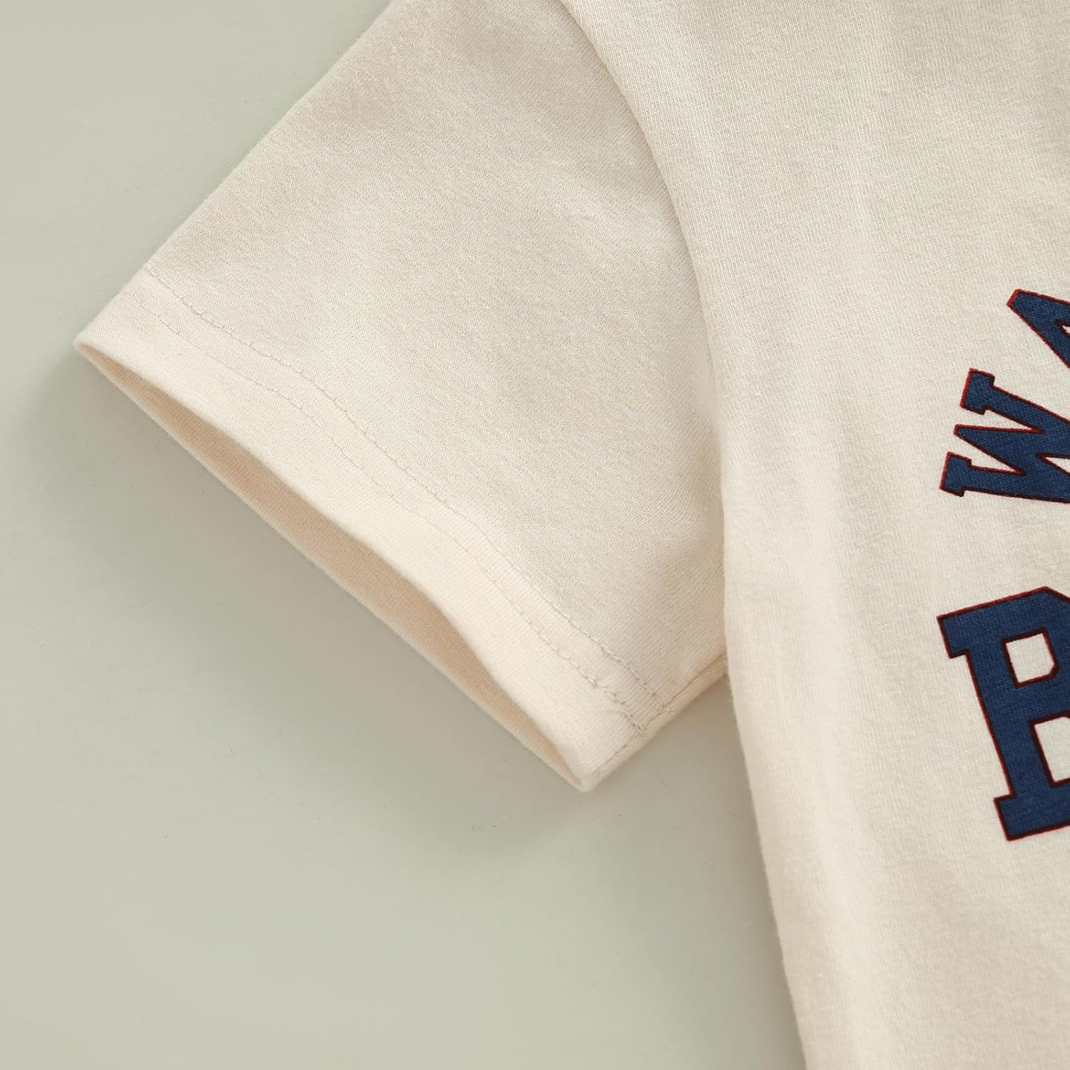 Toddler Baby Boy Summer Clothes Short Sleeve Embroidery Baseball T-shirt & Plaid Shorts Set 2 Piece Outfit - Image 6