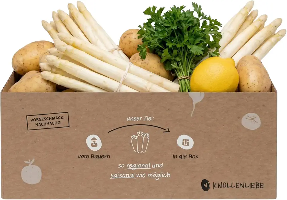 Spargelrollen mit Schinken im Teigmantel – schnelles Fingerfood 5 Spargel-Box – Frischer Pfälzer Spargel online kaufen | Regionaler weißer Spargel | Erntefrisch geliefert | Saisonal & klimaneutral versendet | Von Hand gepackt