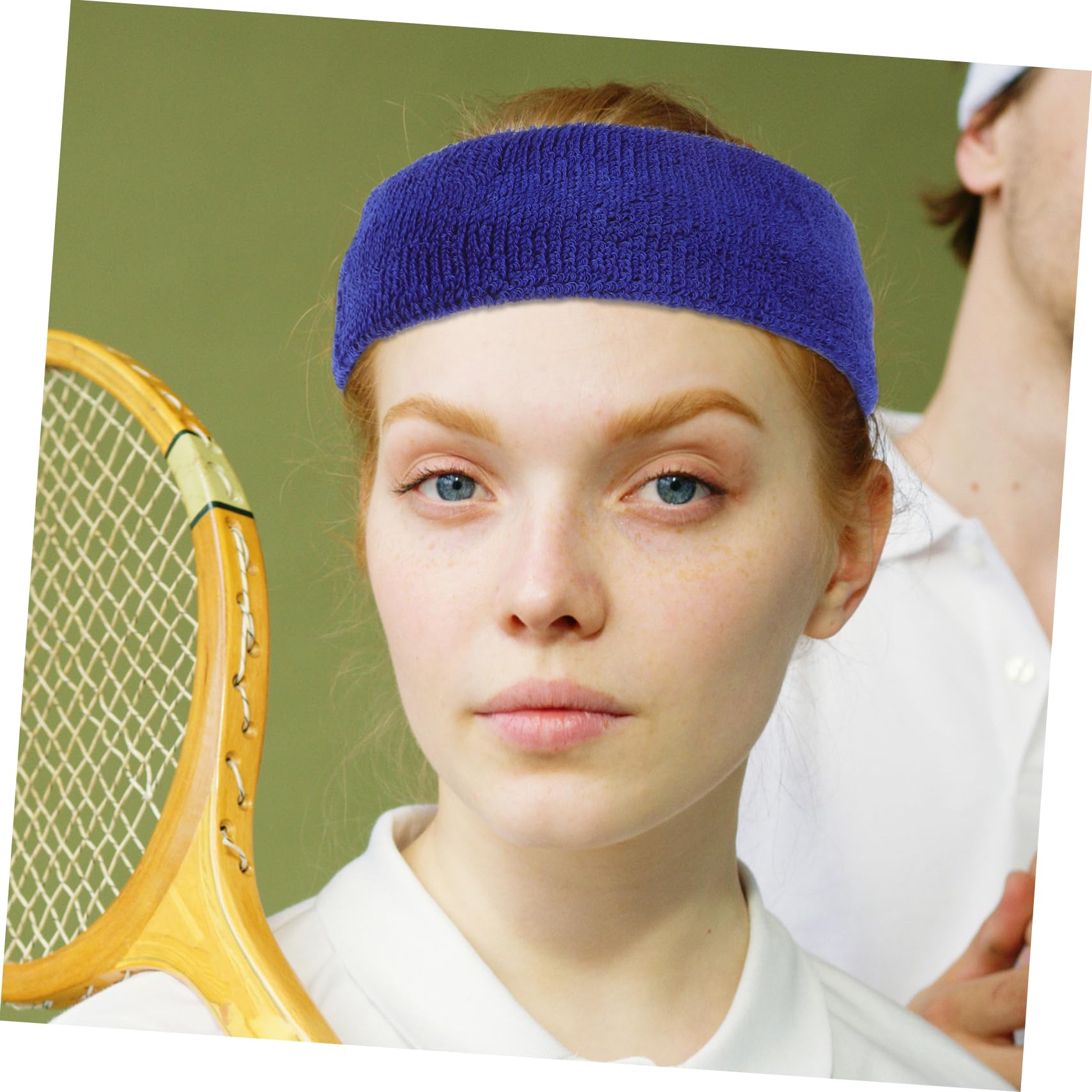 HEMOTON Diadema De Entrenamiento Banda De Cabello Bandas De Sudor De Las Mujeres Diadilla para Venda Absorber Absorbente Deportes Gris Hilo De Poliester