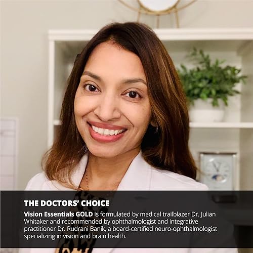 Miniatura 5 de Dr Whitaker s Vision Essentials Gold - Suplemento para la salud ocular con 40 mg de luteína más vitamina A y zeaxantina apoya la salud macular y