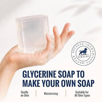 1 kg Super Clear Transparent Melt and Pour Soap Base, SLS Free