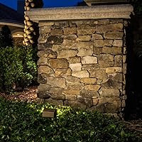 Vista 9 de VOLT Paquete de 10 luces de inundación de latón fundido de 12 V (bronce)