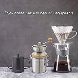 Easyworkz Gage Gooseneck Pour Over Coffee Kettle 350ml Stainless Steel 304 Coffee Pot with Long Narrow Spout Hand Drip Kettle - 7
