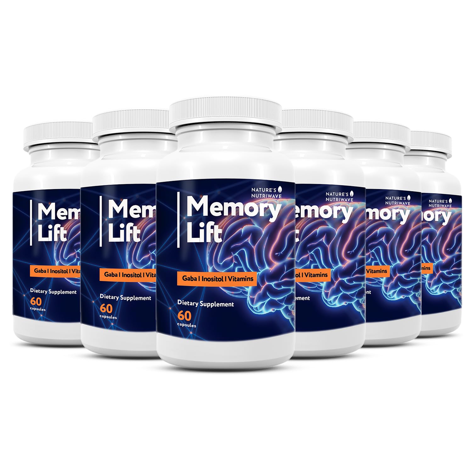 Memory Lift – Vitamins A, C, D, E & B-Complex – 60 Ct, 3 Month Supply — Amazon image 4