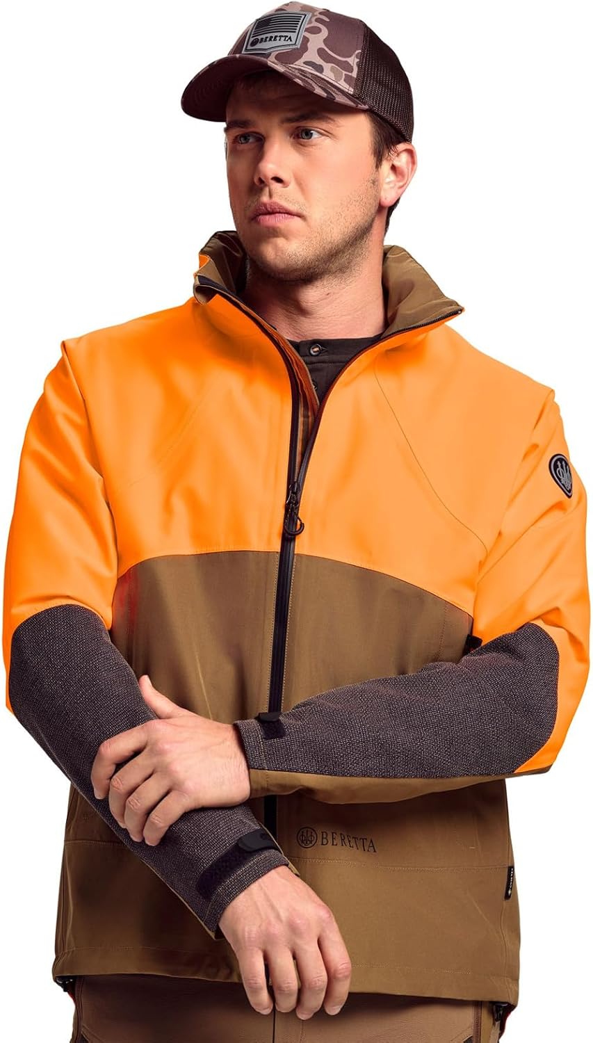 Beretta Men's Breakaway GTX Durable Water-Repellent (DWR) Waterproof Windproof Breathable Gore-Tex Outdoor Hunting Jacket