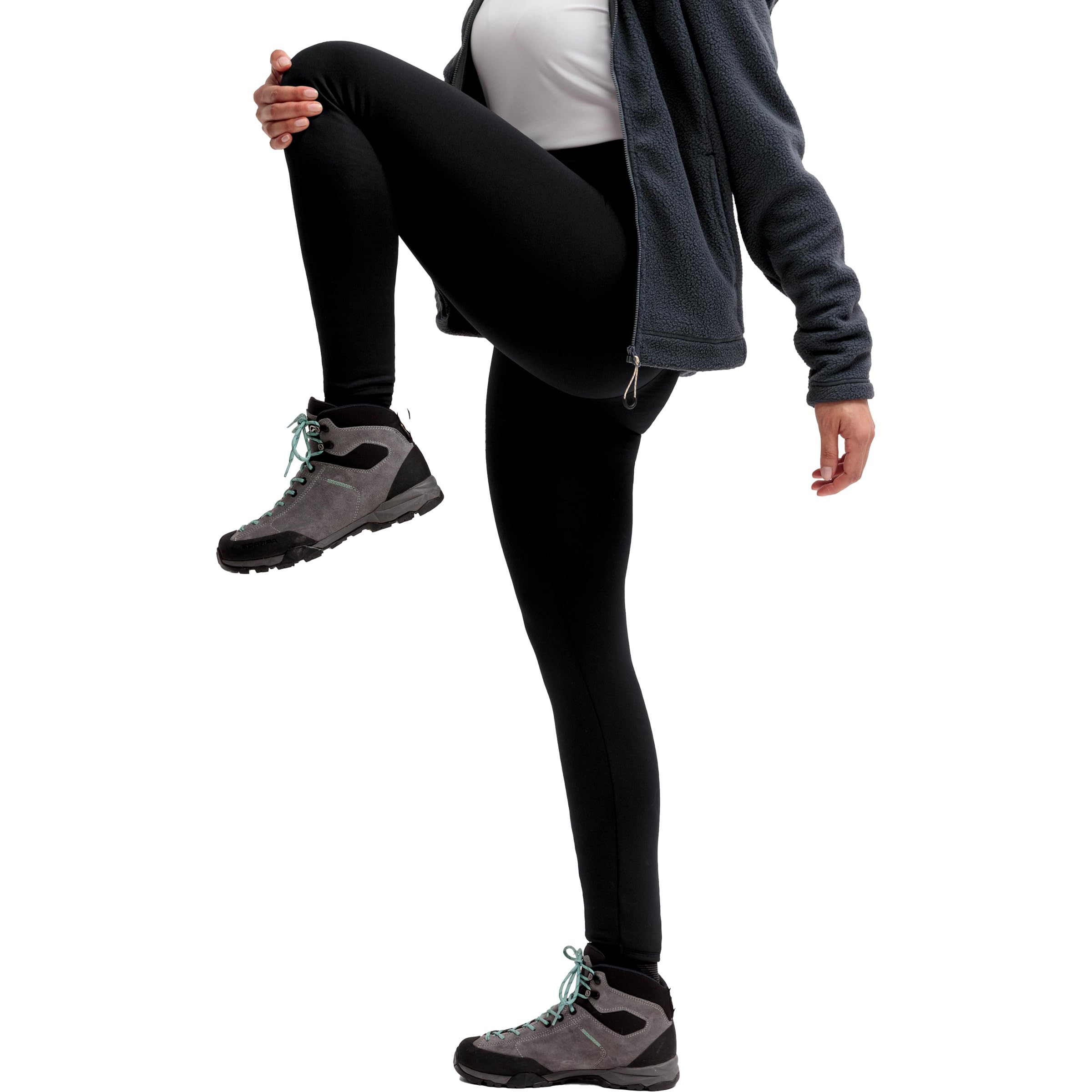 Maier Sports Damen WinterWrap Tights, Black, M