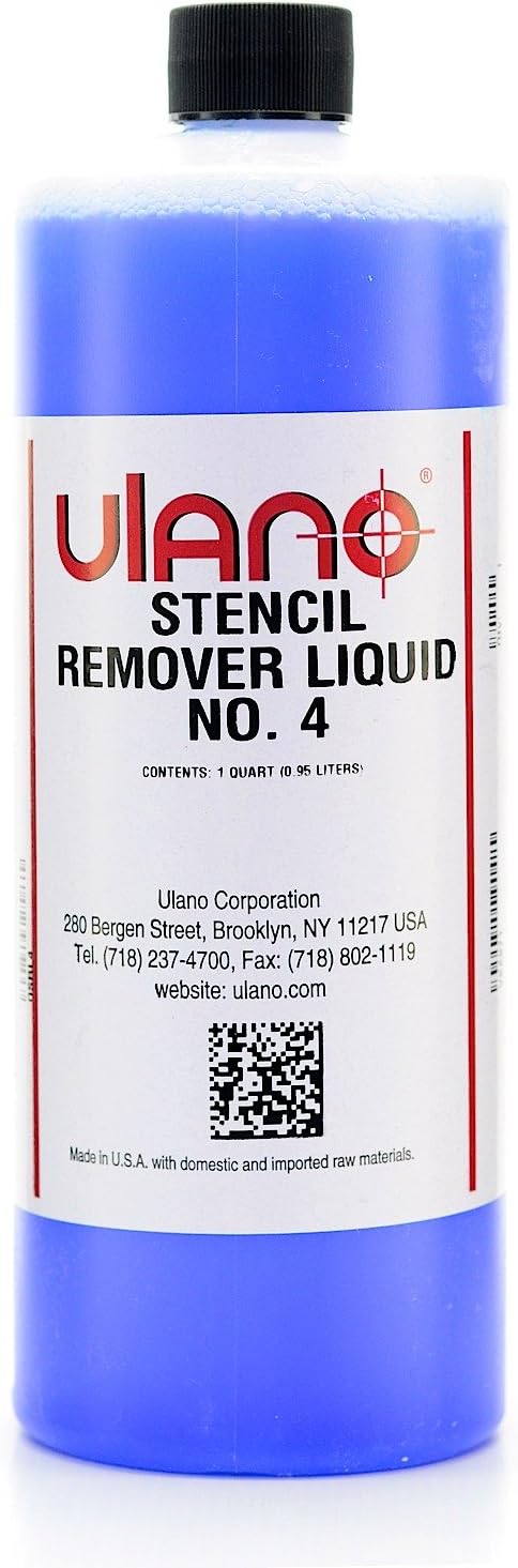 Ulano Stencil Remover Liquid quart [PACK OF 2 ]