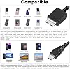 Cable Cargador USB para Reproductor MP3 MP4 Compatible con Sony Walkman NWZ-A720 A726 A728 A729 A815 A816 S616 S618 S716 S718, Cable USB WMC-NW20MU para iPhone 15/16/17, Smartphone, Laptop, Tablet, 3.3 pies 3