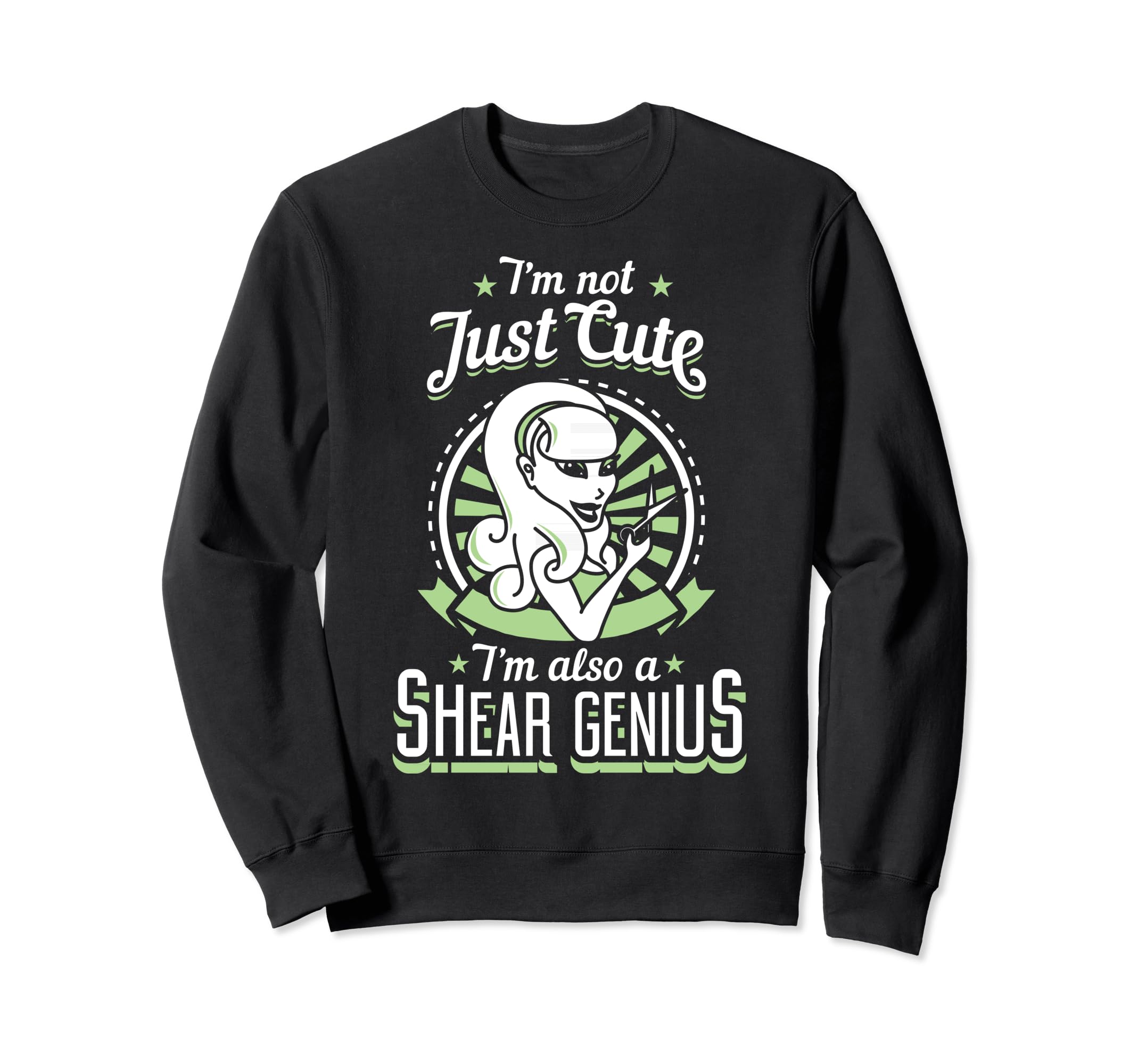 Hair Stylist Gift - Shear Genius Sweatshirt