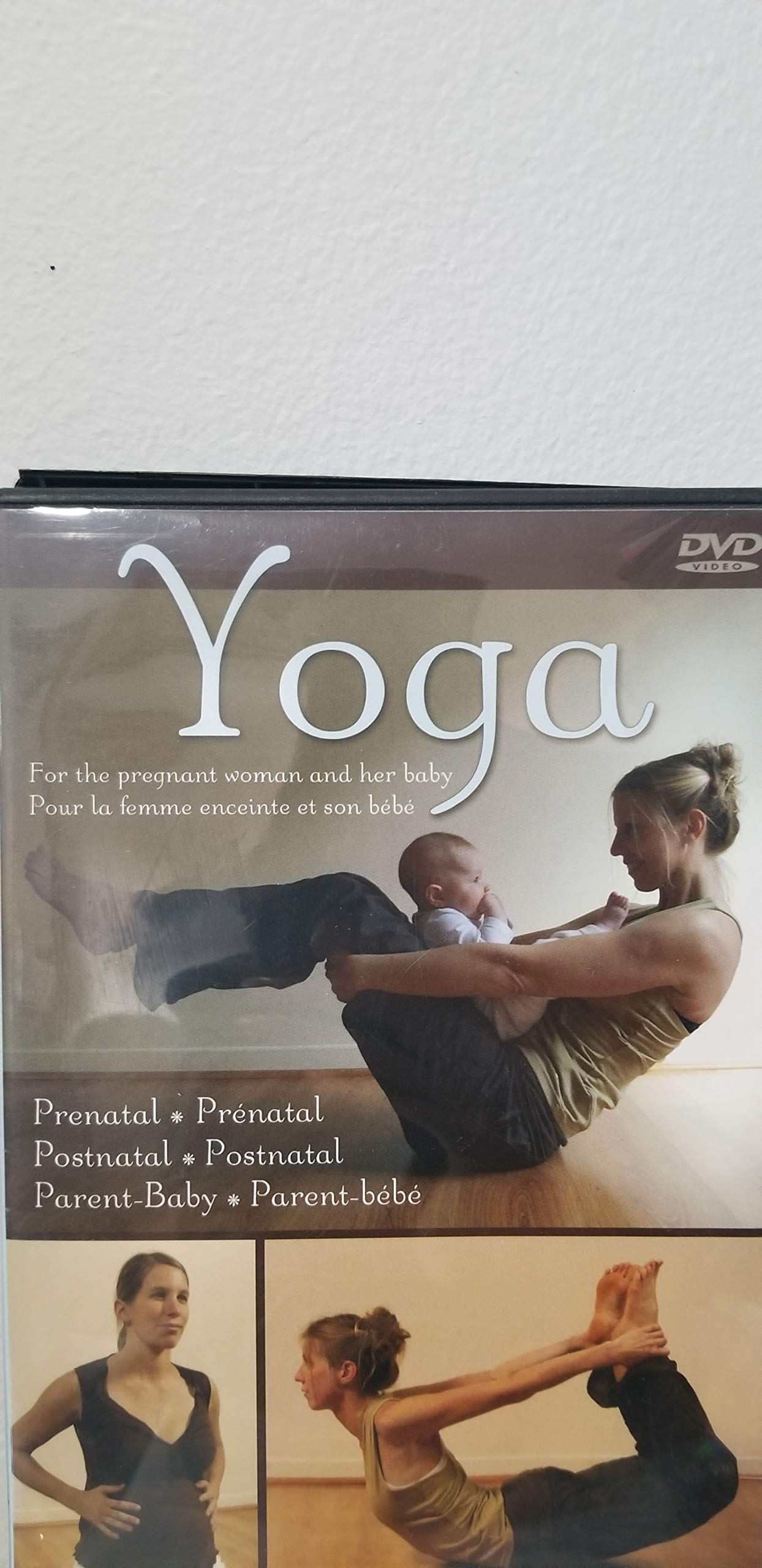Yoga prénatal post-natal parent baby bilingue for the pregnant woman and her baby [DVD]