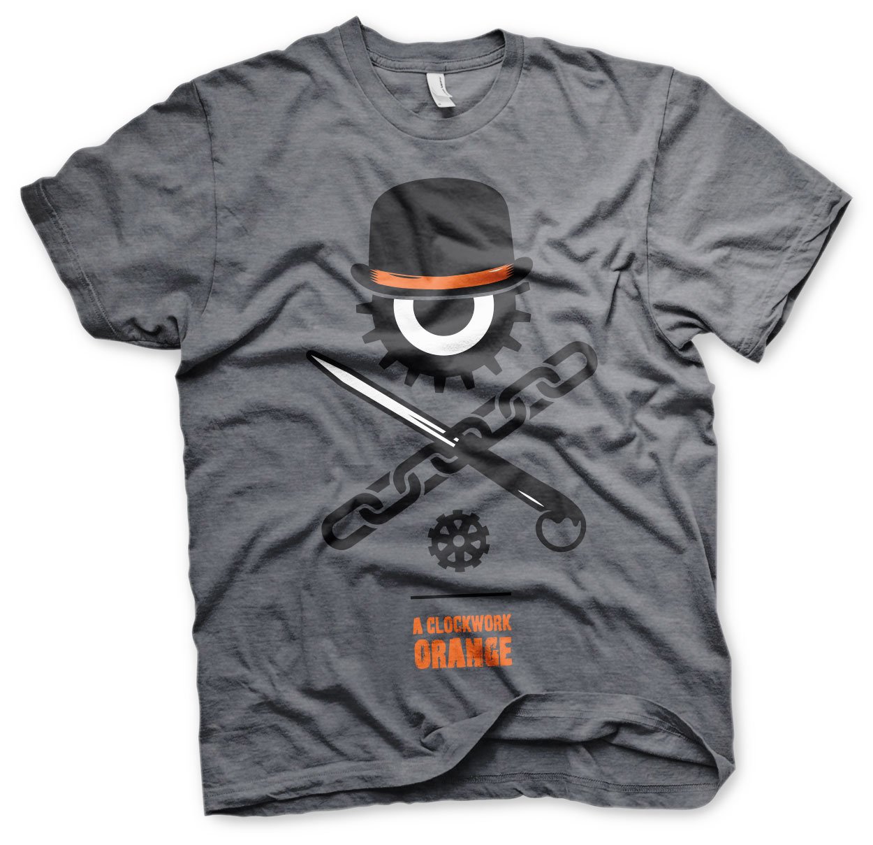 A Clockwork OrangeOfficially Licensed Clockwork Orange Bowler Eye Mens T-Shirt
