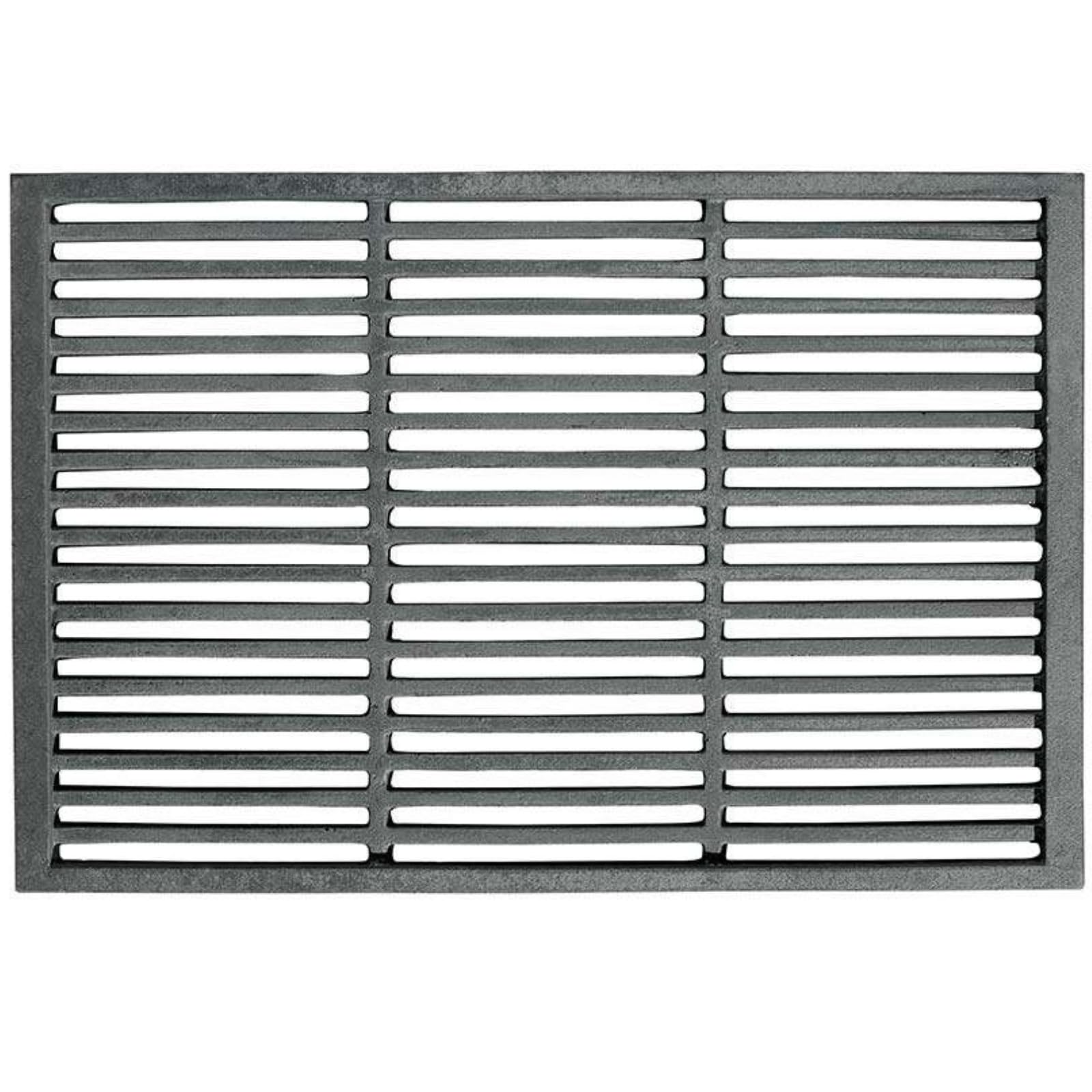 Lunaway - Griglia in ghisa per raccolta cenere e barbecue | Dimensioni 60 x 40 cm, Spessore 2,1 cm | Ottimizza tiraggio camino | Resistente alte temperature | Facile pulizia
