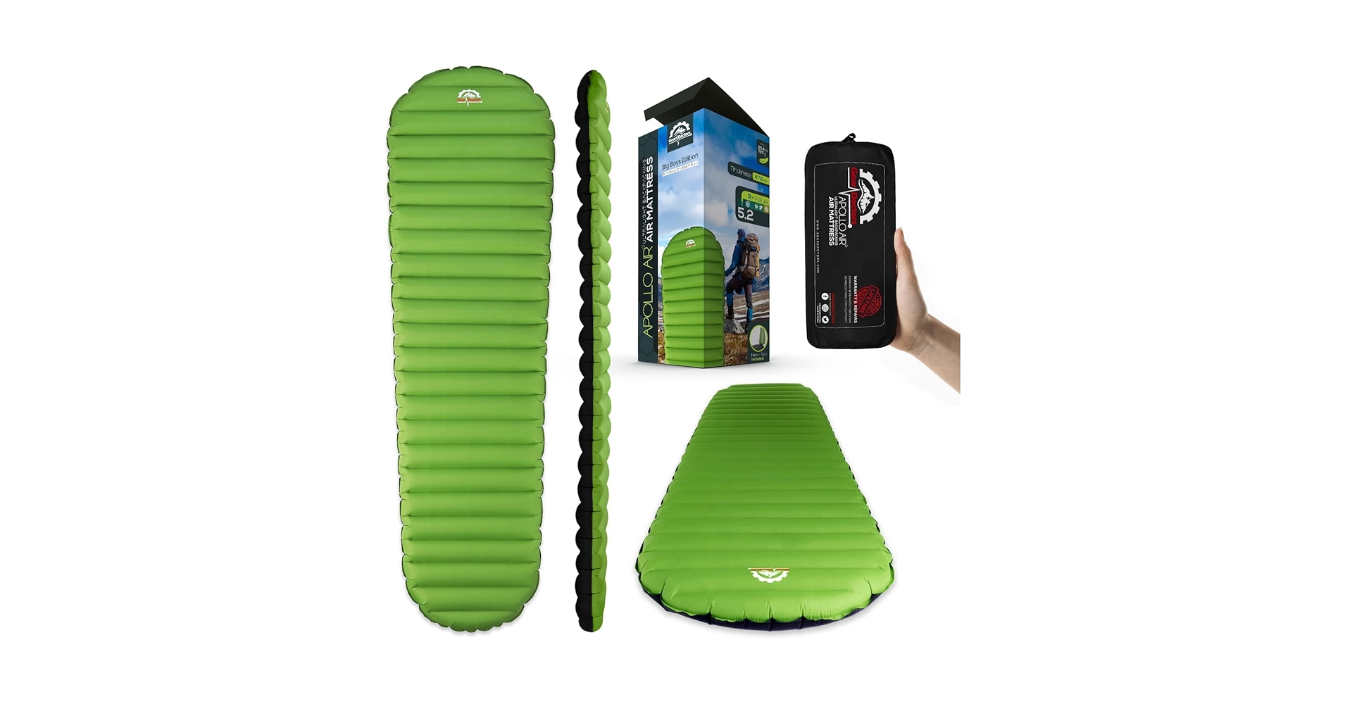 Gear Doctors Apollo air エアマット　新品未使用　送料込み Amazon.com : Gear Doctors® Sleeping Pad for Camping