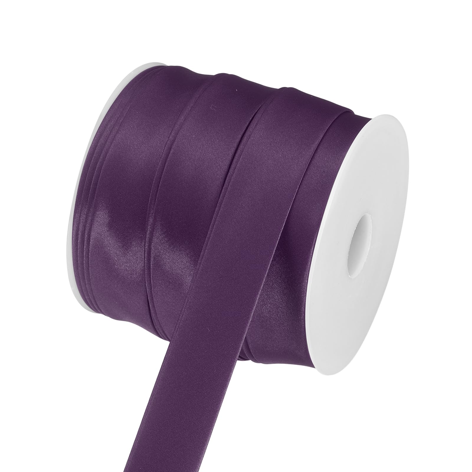 sourcing map Double Fold Bias Tape 1"(2.5cm) x 25 Yds Dusty Purple