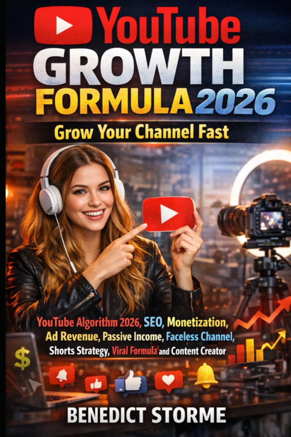 YouTube Growth Formula 2026: Grow Your Channel Fast: YouTube Algorithm 2026, SEO, Monetization, Ad Revenue, Passive Income, Faceless Channel, Shorts Strategy, Viral Formula and Content Creator Guide