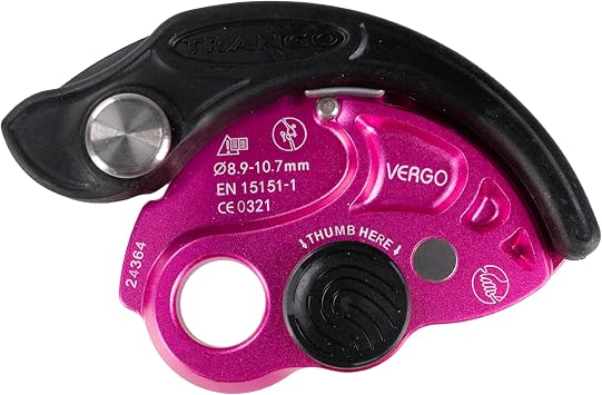 TRANGO Vergo - Belay Device w/Screwlock Carabiner