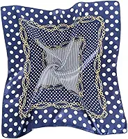Lenço Cetim Seda 90x90cm Cachecol Moda Feminino Versátil para Pescoço e Cabeça Uso Quatro Estações