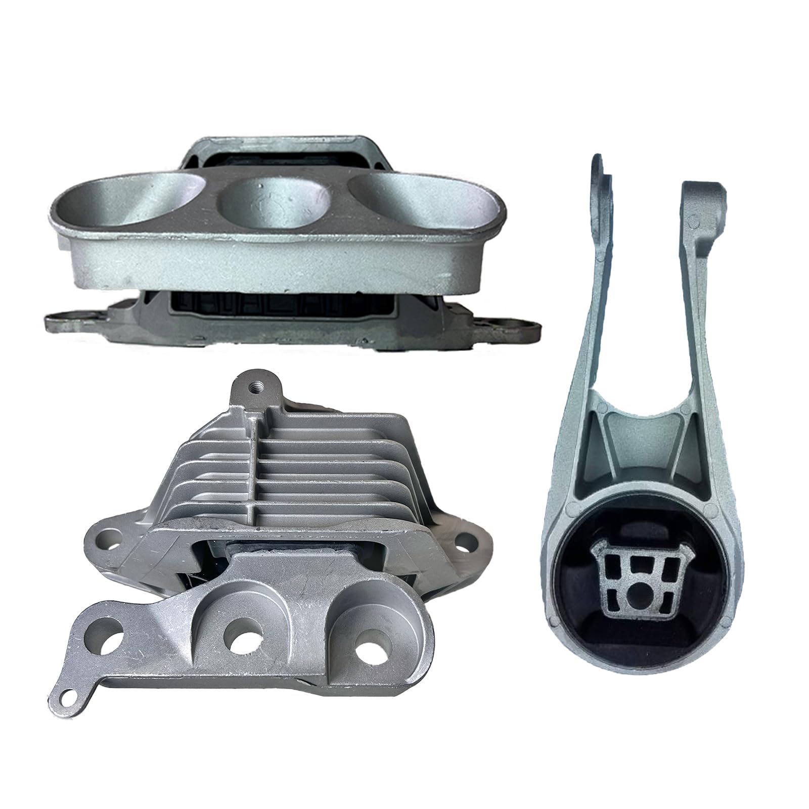 Motor & Transmission Mount Set of 3 Compatible with for 2019-2023 Chevrolet Malibu 1.5L AUTO | A5926 A5927 GP3597 -K3958