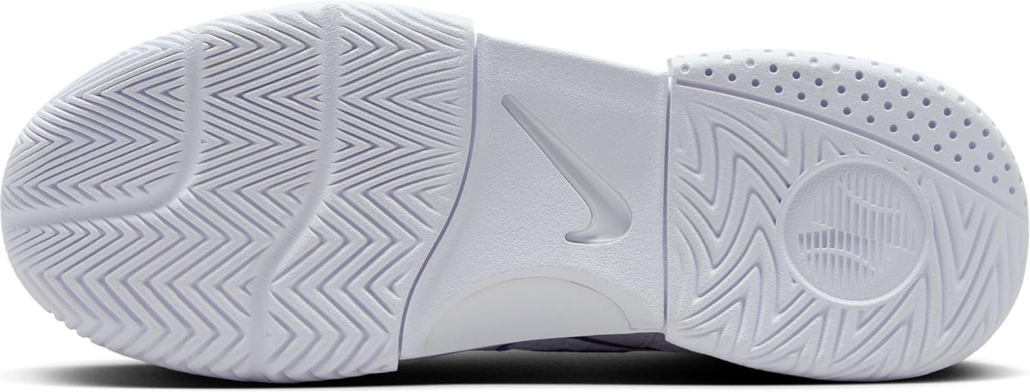 NikeCourt Lite 4 Women's Tennis Shoes (FD6575-500, Amethyst Tint/White/Deep Night) Size 7.5