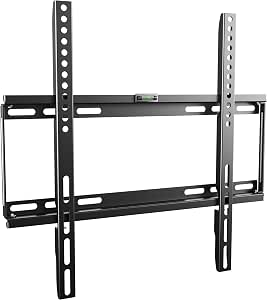 RICOO Soporte TV Pared Fijo Plano Ultra Delgado Televisión 26-55"" (66-140cm) F0144 Universal Televisor LED/LCD/Curvo VESA 200x200-400x400