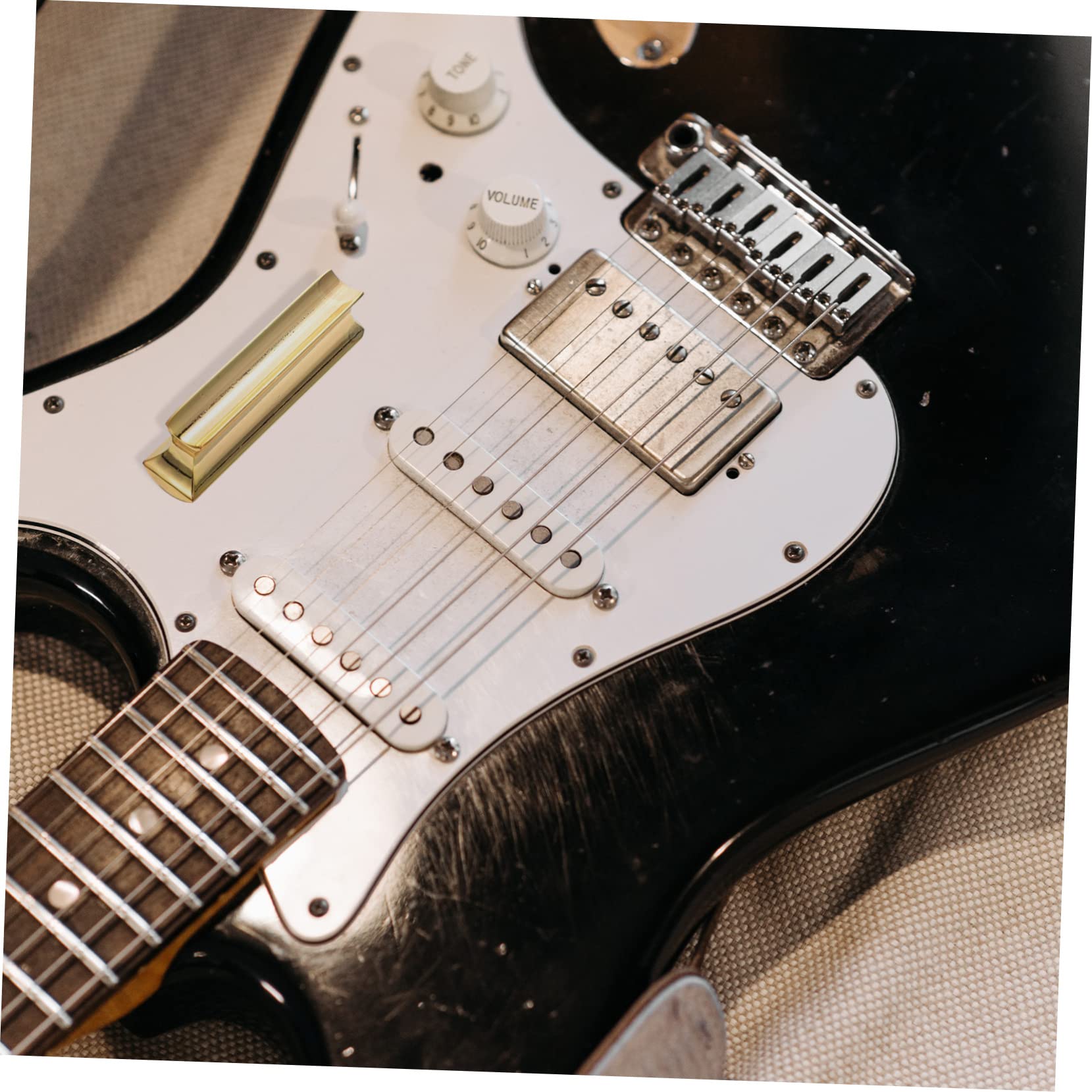 ULDIGI Guitar Intonation Slide Bar Bass Guitar Slide Zinc Alloy for String Instruments