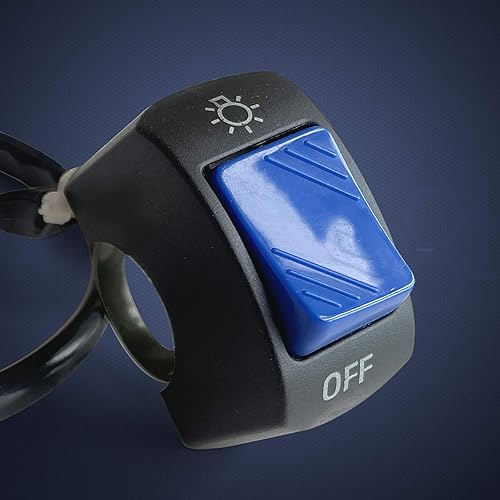 Miniatura 3 de Interruptor de manillar de motocicleta, interruptor de luz ATV con botón de encendido y apagado, interruptor de palanca para motocicletas U5 U7 U2,