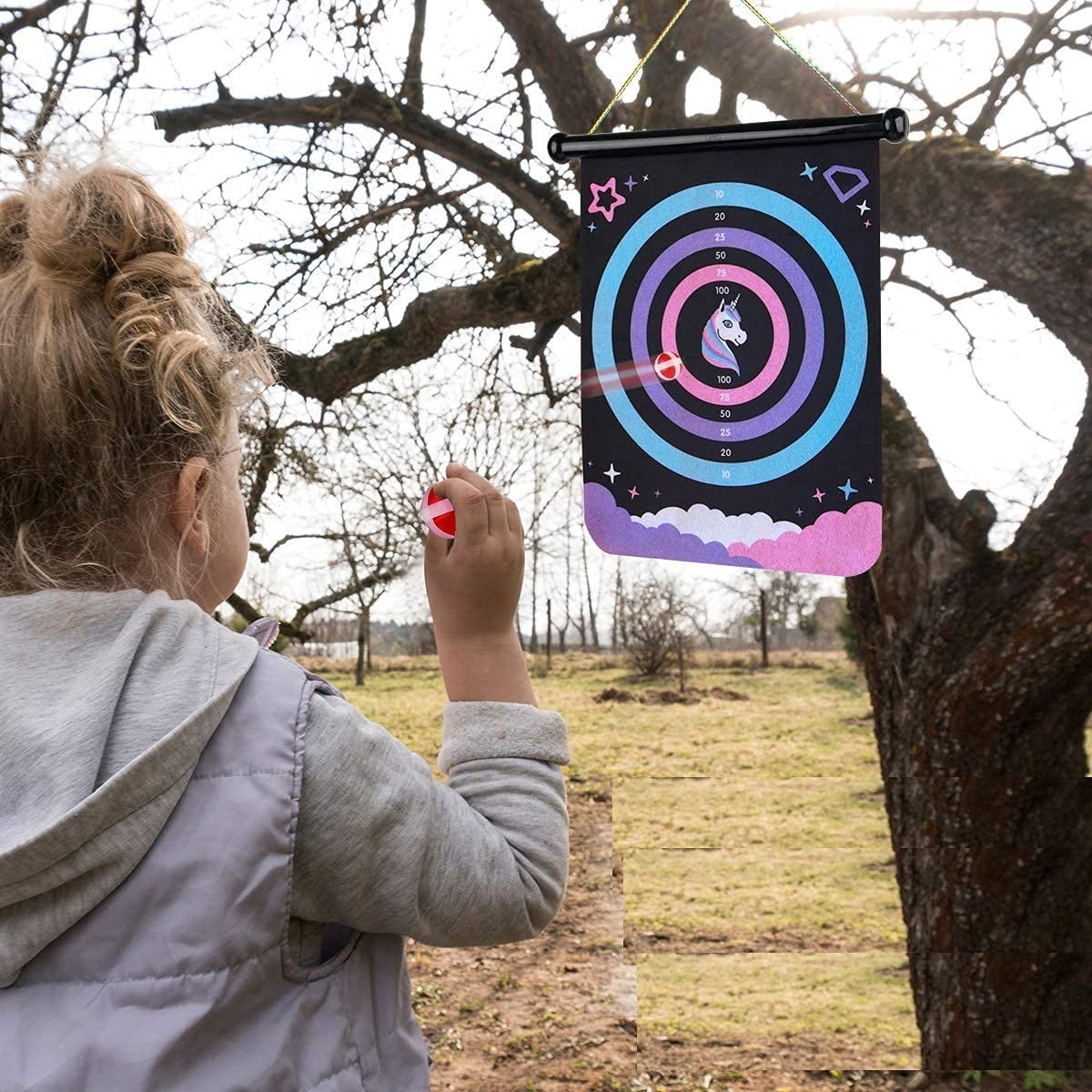 Buy Glaceon Dart Board, Indoor Outdoor Dart Games for Kids