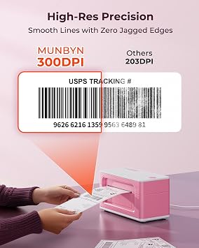 Bluetooth Thermal Label Printer 941B+2 Inch Circle Thermal Sticker Labels
