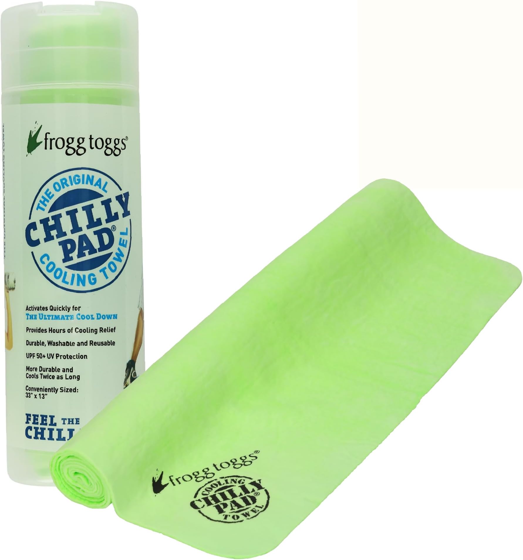 Chilly Pad, Instant Cooling Towel, Long Lasting, Reusable, Sports and Outdoors Neck Towel 33x13