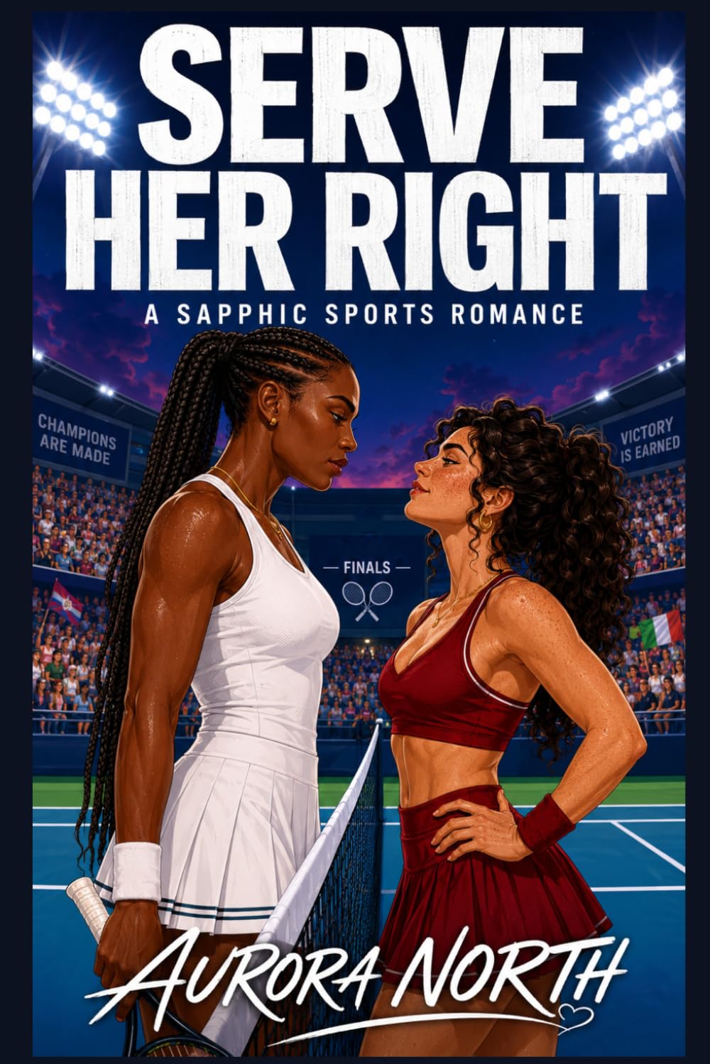 Serve Her Right: A Sapphic Sports Romance